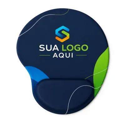 Mouse pad ergonômico personalizado com apoio para punho