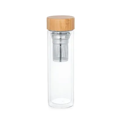 Garrafa de vidro com infusores 490 mL
