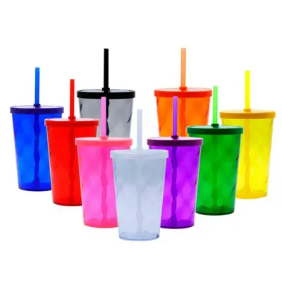 Copo Acrílico 550ml: várias cores