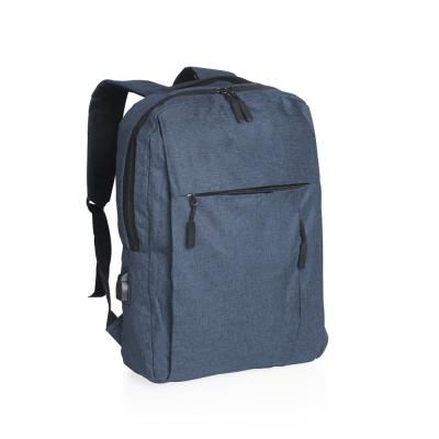 Mochila de Nylon Azul USB 20L