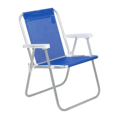 Cadeira de praia azul - 1891516