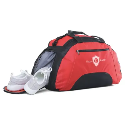 Bolsa esportiva vermelha