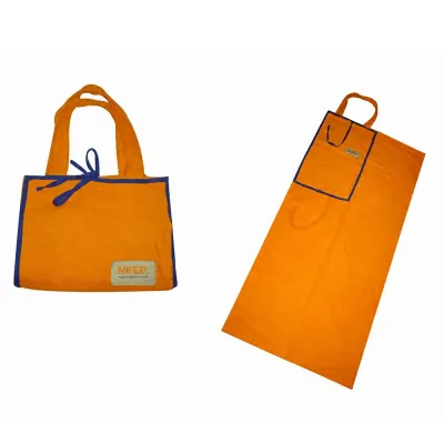 Sacola toalha laranja