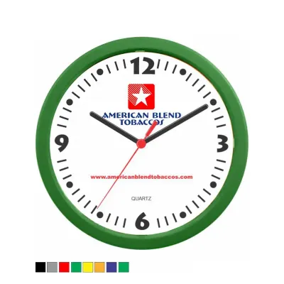 Relógio de Parede em ps injetado, formato redondo