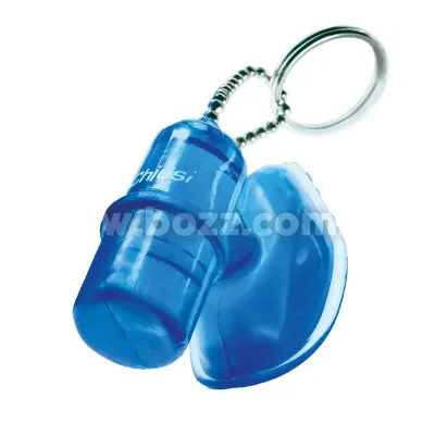 Chaveiro Miniatura  Nebulizador Azul