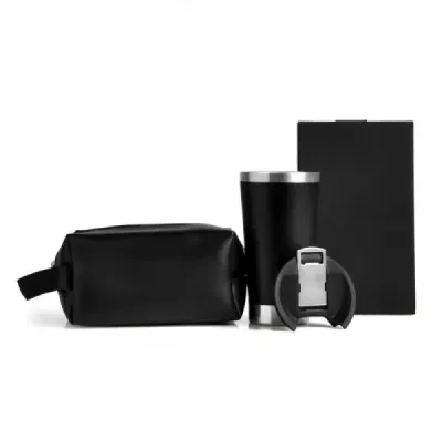 Kit Necessaire e Copo Térmico