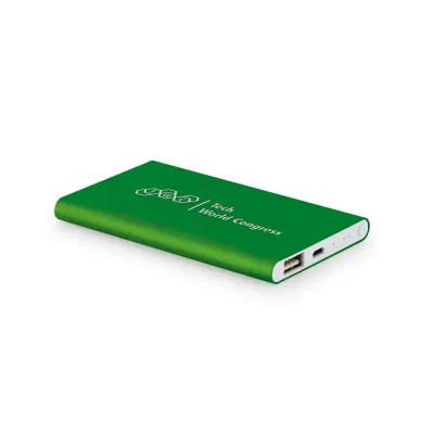 Bateria portátil verde personalizada