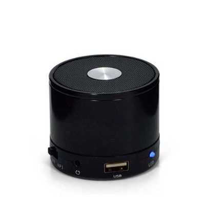 Caixa de som Bluetooth personalizada.