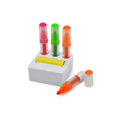 Kit Marca Texto Personalizado com Post it para Brindes