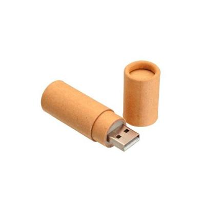 Pen drive Tubo de Papel Personalizado