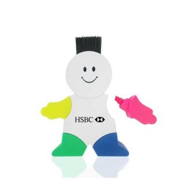 MARCA TEXTO PERSONALIZADO BONECO
