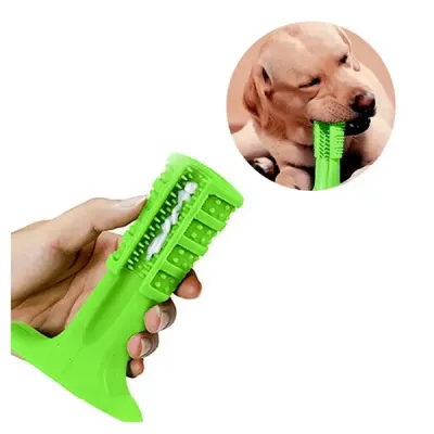 Escova de Dente Verde Para Cachorro - 1963197