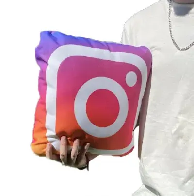 Almofada Quadrada Personalizada INSTAGRAM
