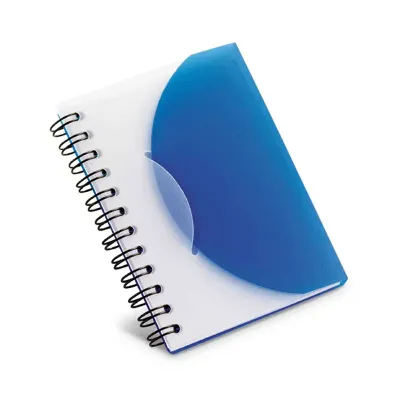 Caderno capa azul