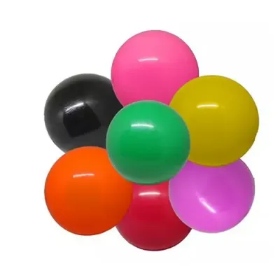 Bolas de vinil, várias cores