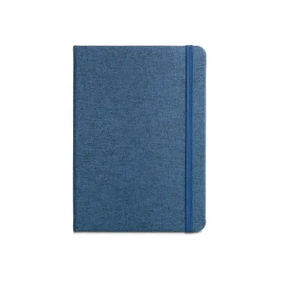 Caderno A5 sustentável em rPET azul - 1991853