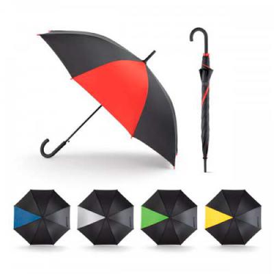 Guarda-chuva com abertura automática com detalhe colorido - 1989556