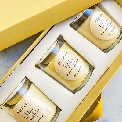 Kit Trio de Velas Aromáticas Personalizado - 1991850