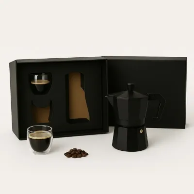 Kit Café Personalizado em caixa de papel