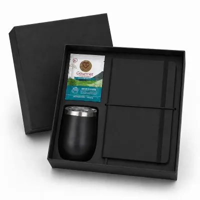 Kit café personalizado com copo térmico