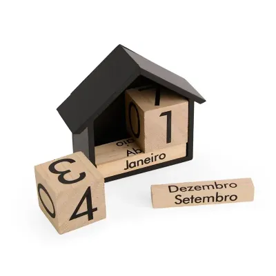 Calendário Permanente Madeira - 1