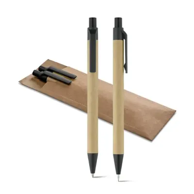 Kit caneta e lápis ecológico