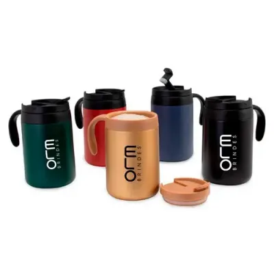 caneca térmica inox