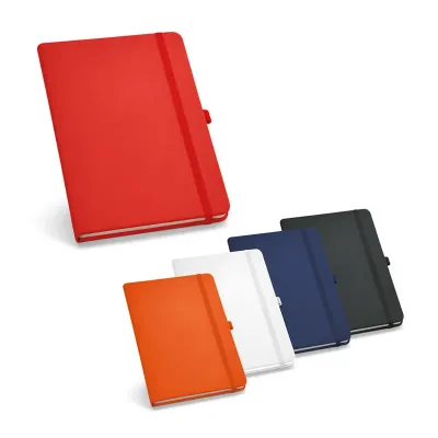 Caderno B6 capa dura em sintético 