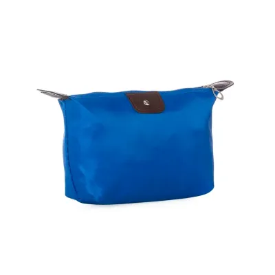 Nécessaire de nylon personalizada - azul