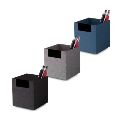 Porta objetos produzido em material RPET reciclável