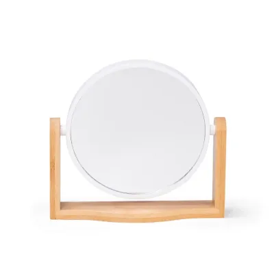 Espelho de Mesa em Bambu 