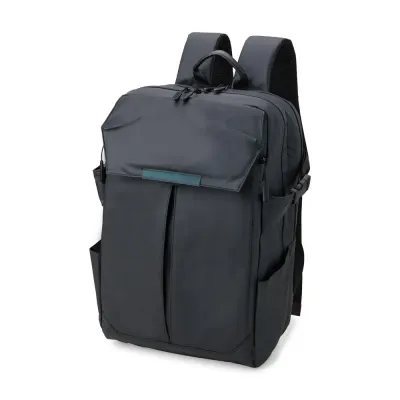 Mochila Couro Sintético 33L Preta