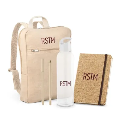 Kit Integração e Boas-vindas Ecológico Gourmet Personalizado: AL24