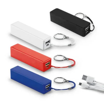 Bateria portátil em ABS (1'600 mAh) 1