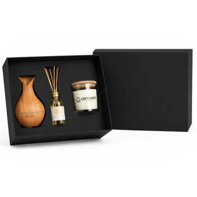 Kit de bem-estar em caixa de papel Personalizada