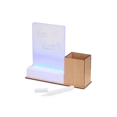 Quadro de Mensagens LED com Porta-caneta - 1
