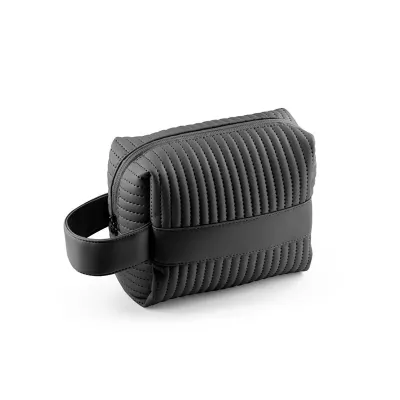 Bolsa de cosméticos em PU com interior forrado - 1
