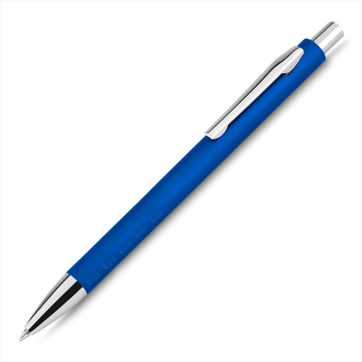 Caneta esferográfica retrátil em metal com escrita em azul Refil: Estilo Parker - 1.0 Azul
