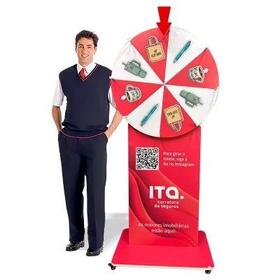 Roleta MDF Pro Magnética, a linha premium das Roletas da Sorte!