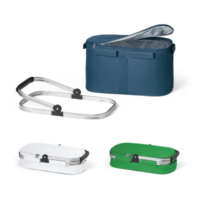 Cooler. Sacola térmica flexível 14 L em 600D