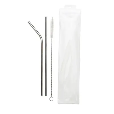 Kit Canudos e Escova de Limpeza