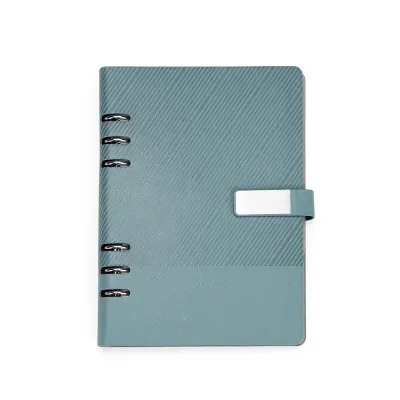 Caderno Fichário Executivo Personalizado com Logo Promocional