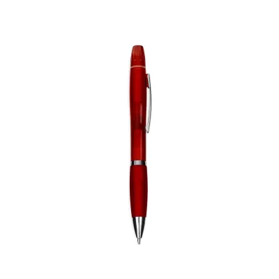 Caneta Marca-Texto 2 em 1 Personalizada com Logo Promocional