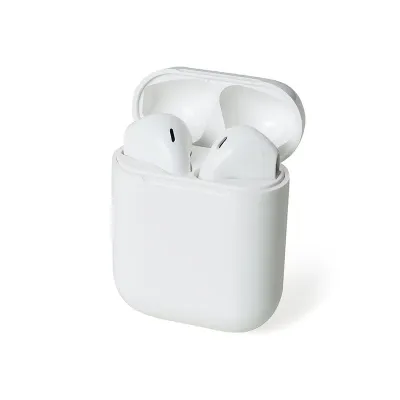 Fone Bluetooth Touch com Case Carregador Personalizado Promocional