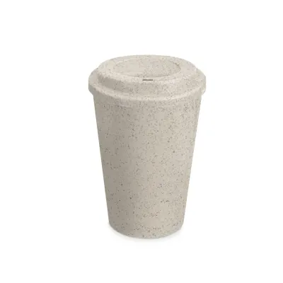 Copo Fibra de Arroz 450ml Personalizado com Logo Promocional