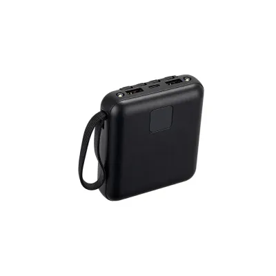 Power Bank 10.000mAh Personalizado com Lanterna e Multissaídas