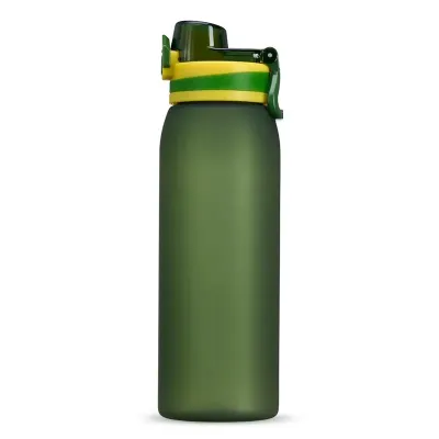 Squeeze Plástico 900ml Verde e Amarelo