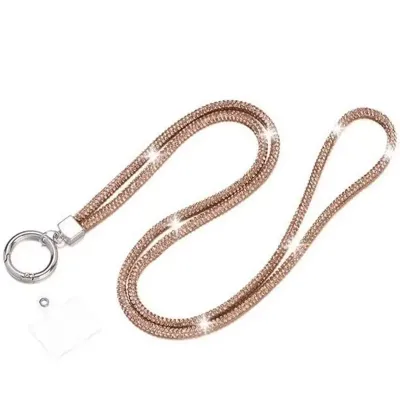 Cordão para Celular com Brilho Strass Personalizado Promocional