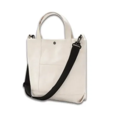 Bolsa em Lona de Algodão Cru 