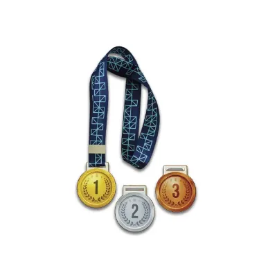 Medalha produzida em acrílico 